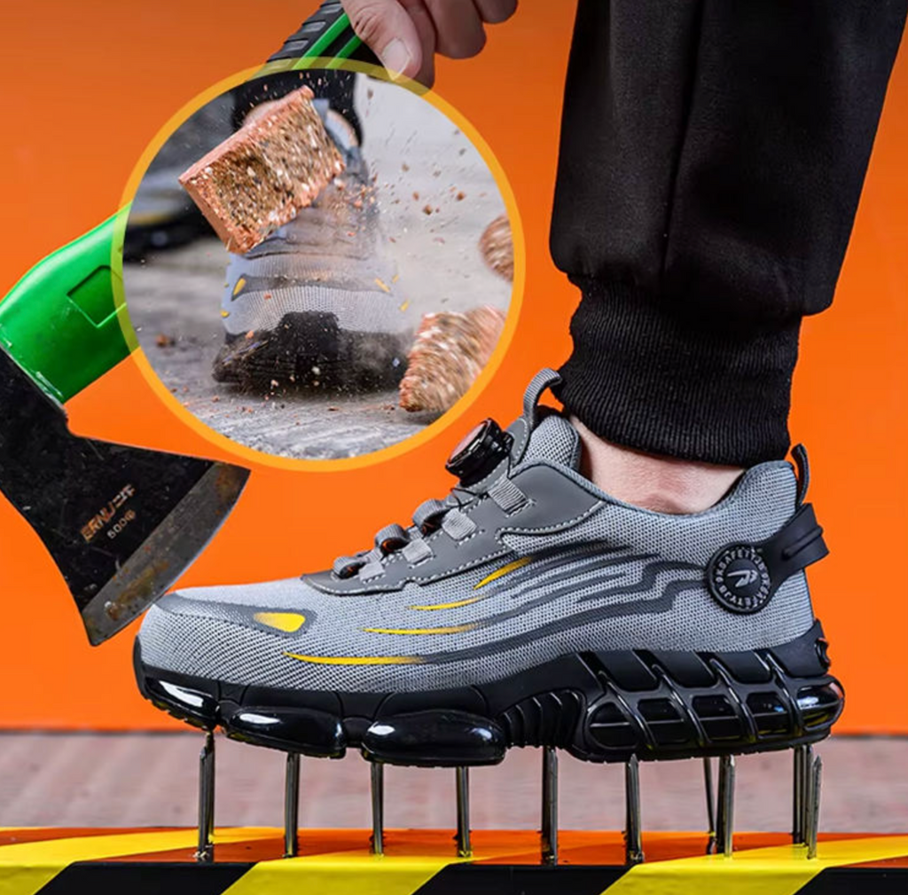 Men's Lightweight Breathable Safety Shoes