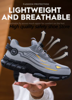 Men's Lightweight Breathable Safety Shoes