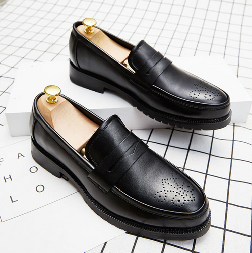Men's Genuine Leather Breathable Casual Shoes