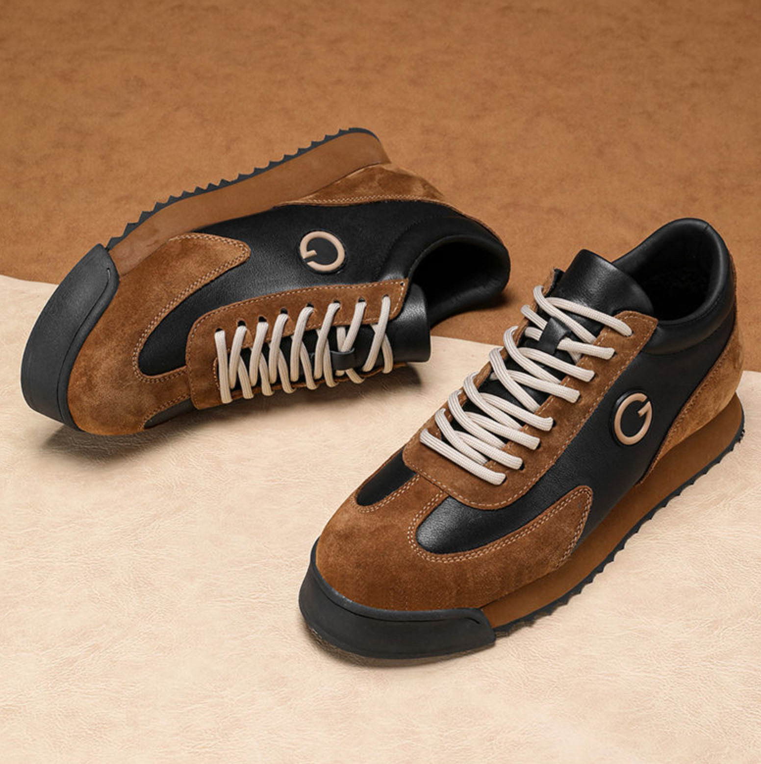 Men's PU Leather Casual Sports Shoes