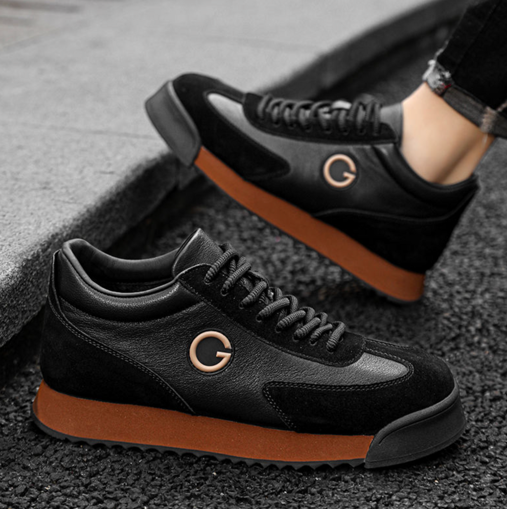 Men's PU Leather Casual Sports Shoes