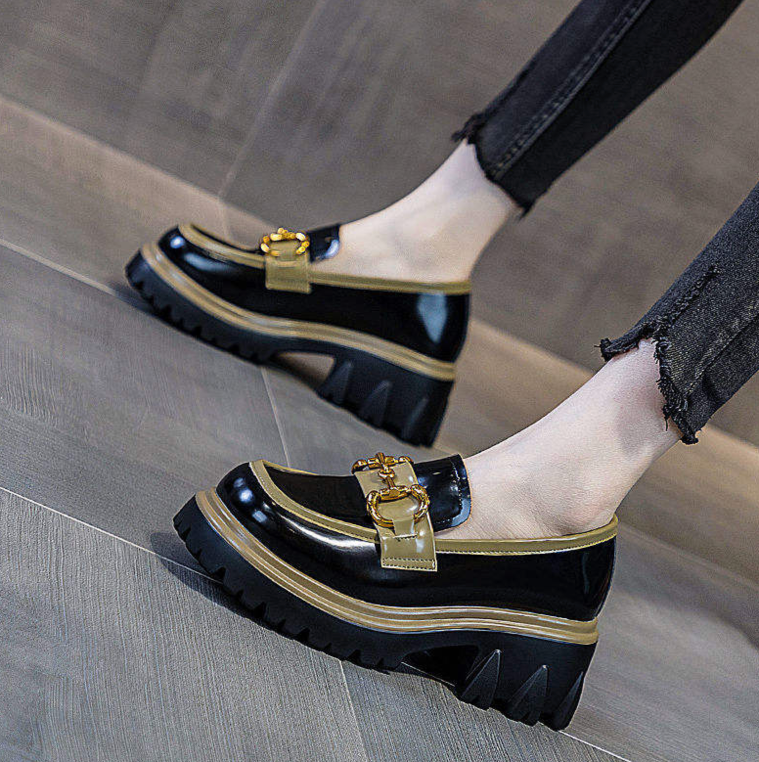 Women's PU Leather Fashion Loafers