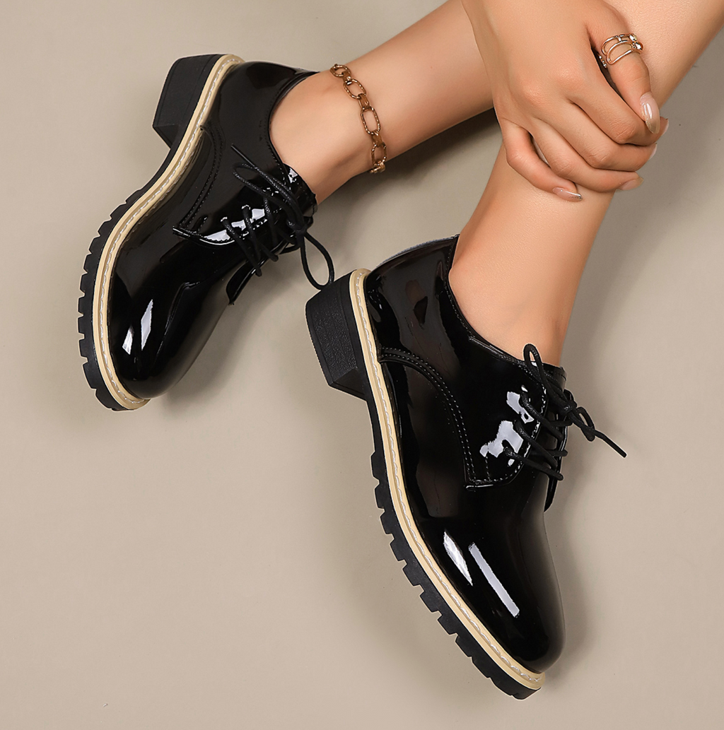 Women's Waterproof Anti-Slip Lace-Up Shoes