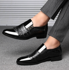 Men's Genuine Leather Slip-On Shoes